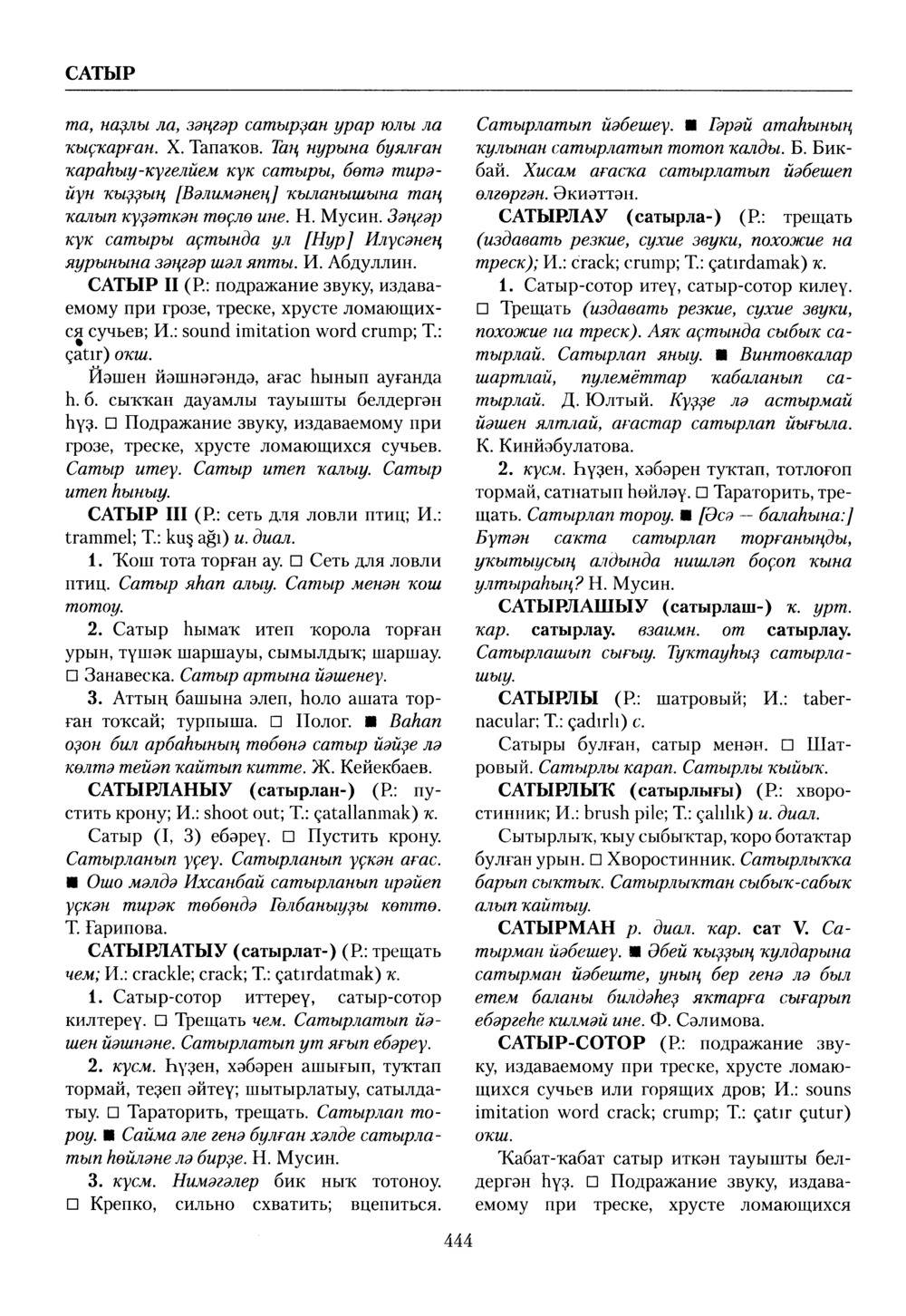 Башҡорт теленең академик һүҙлеге. Том VII