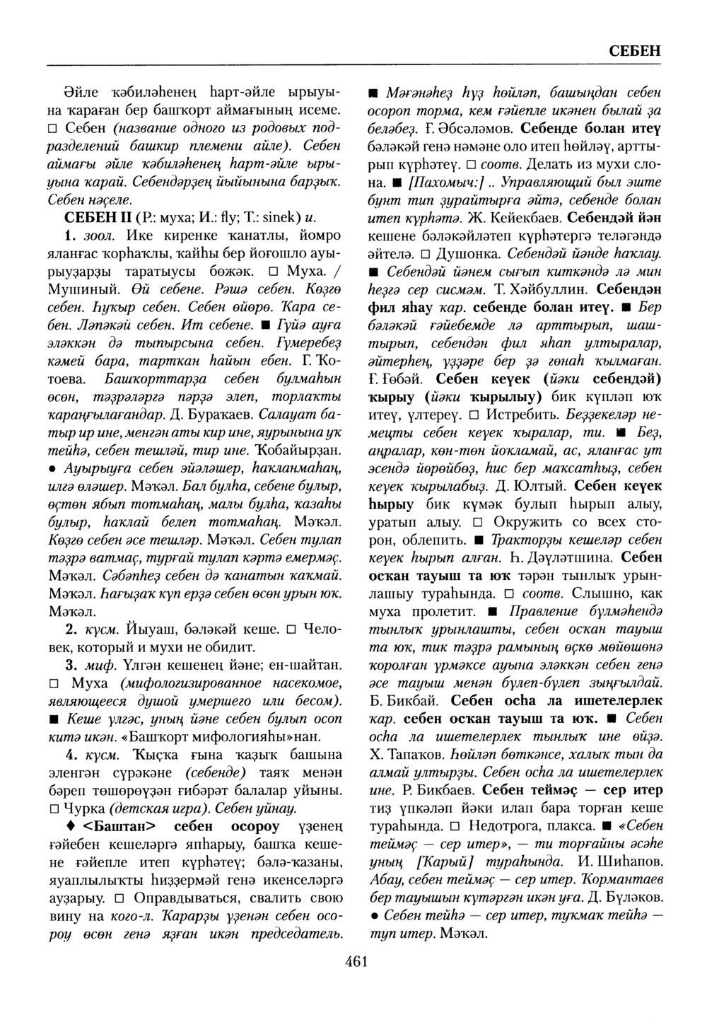 Башҡорт теленең академик һүҙлеге. Том VII