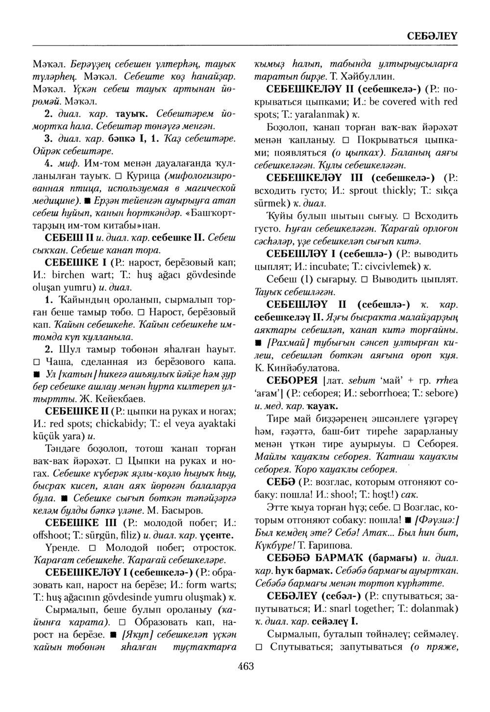 Башҡорт теленең академик һүҙлеге. Том VII