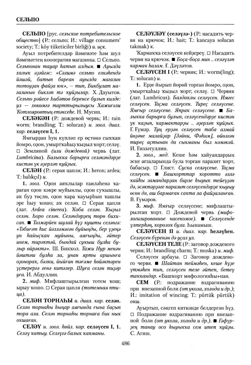 Башҡорт теленең академик һүҙлеге. Том VII