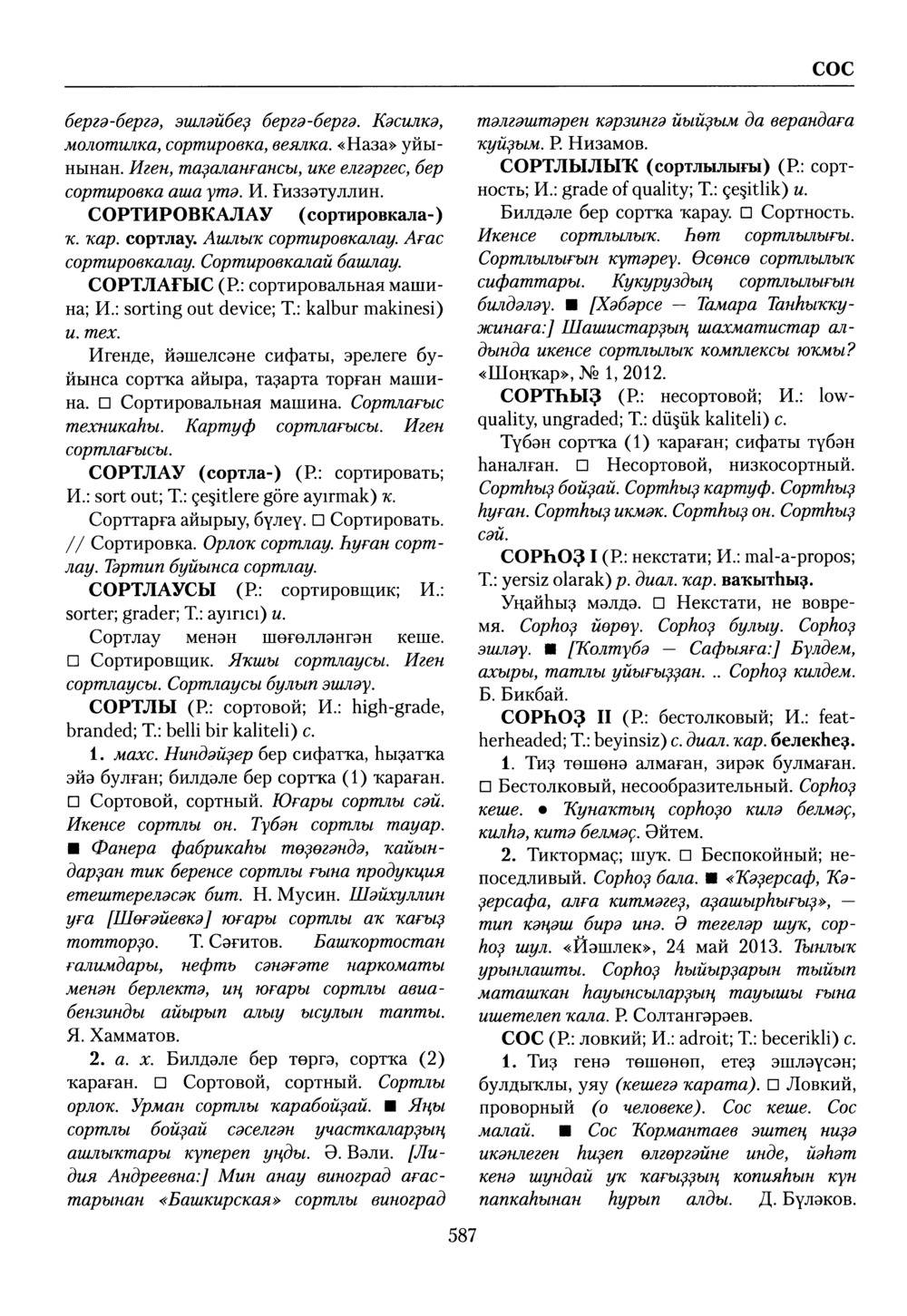 Башҡорт теленең академик һүҙлеге. Том VII