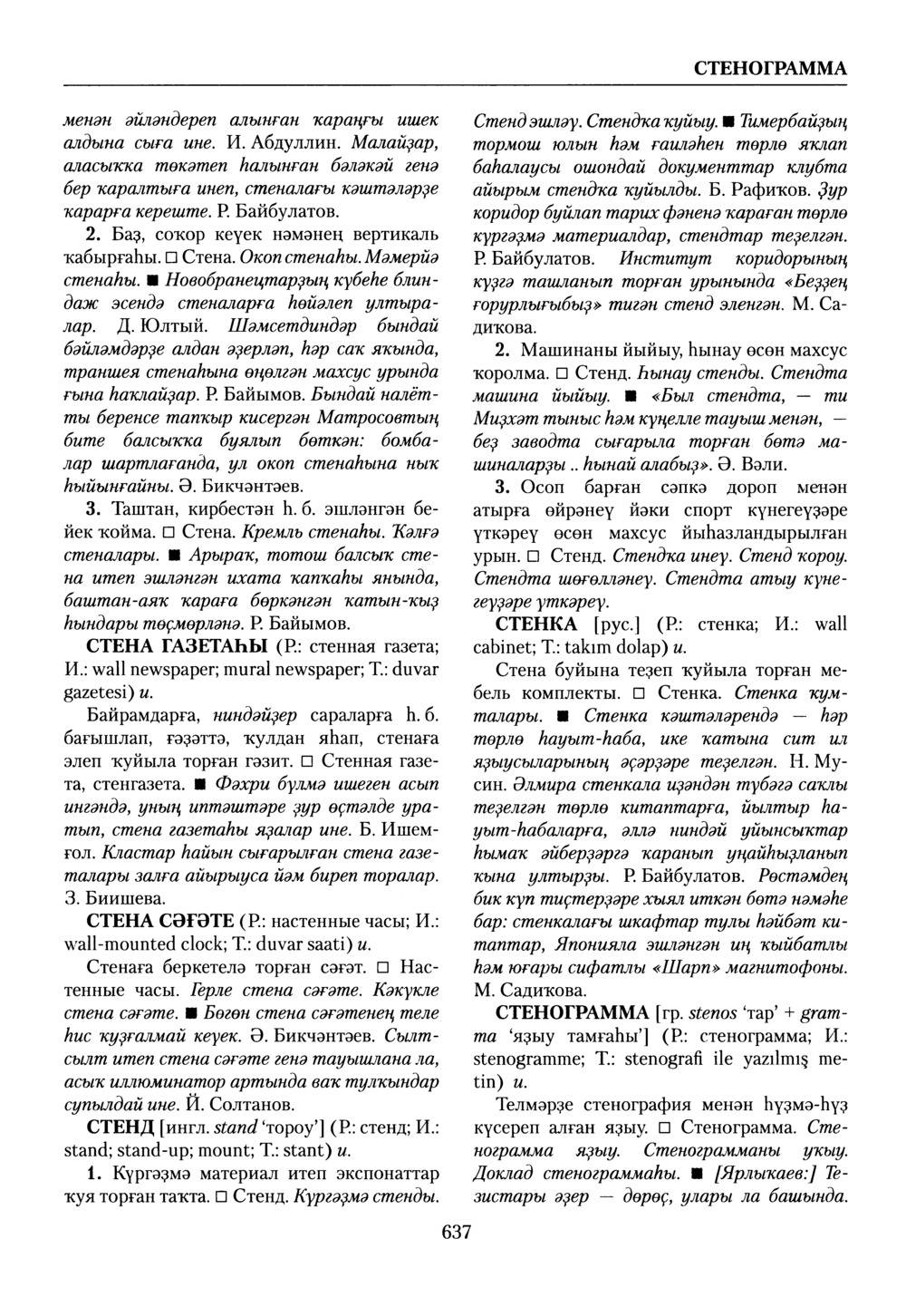 Башҡорт теленең академик һүҙлеге. Том VII