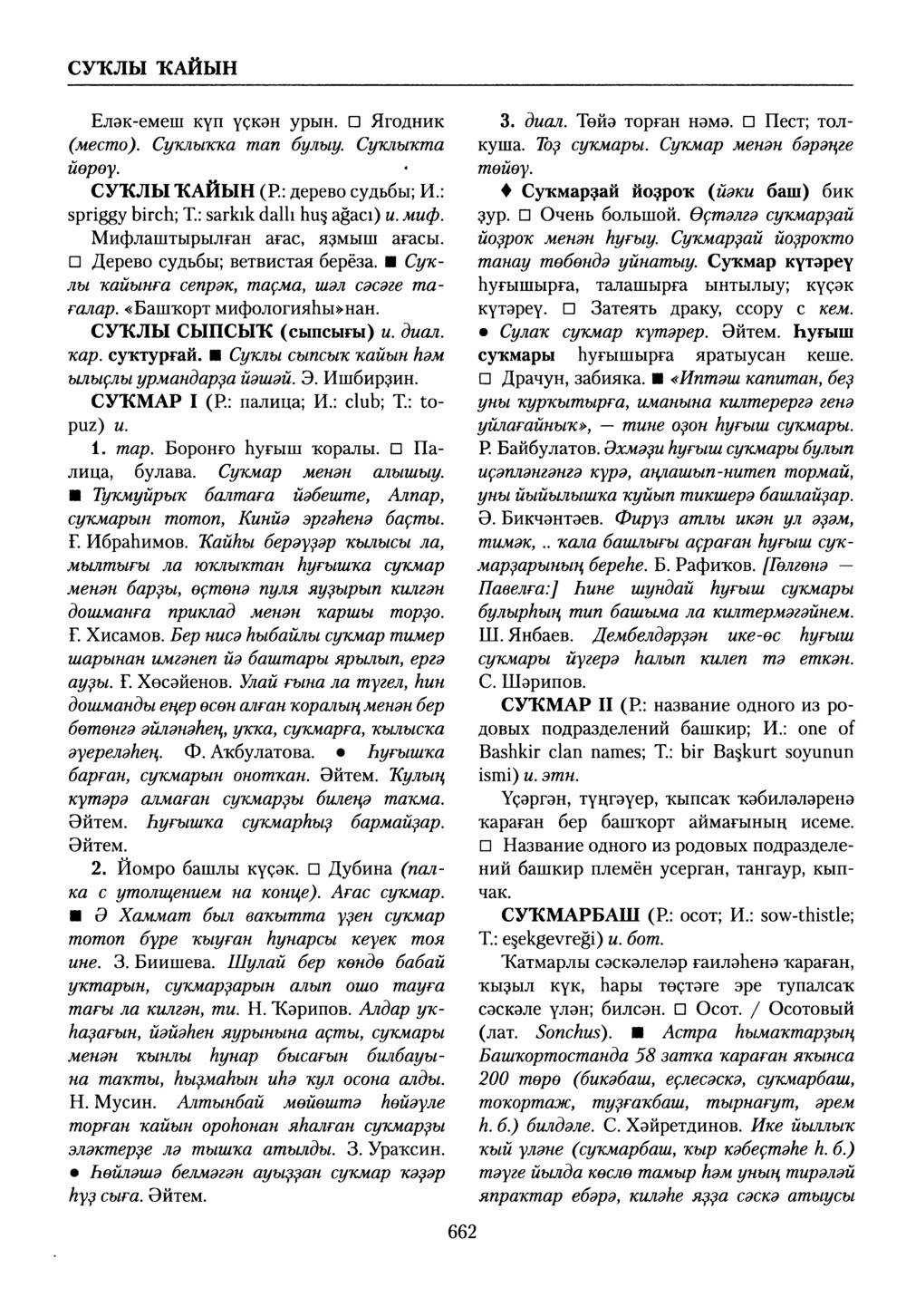 Башҡорт теленең академик һүҙлеге. Том VII
