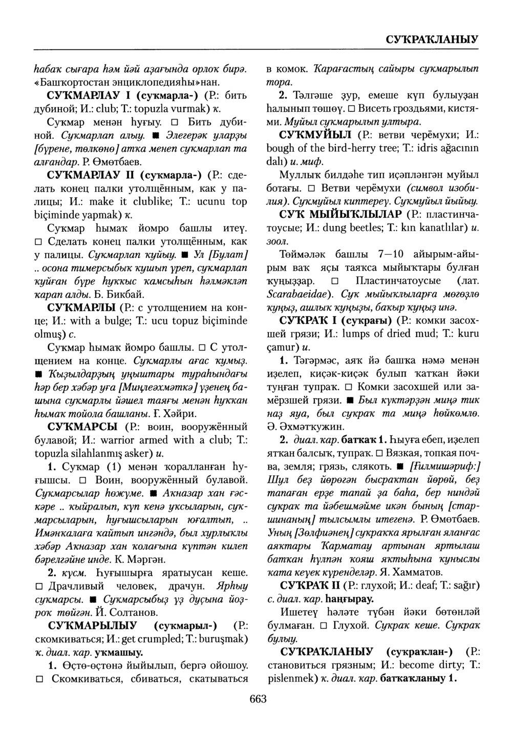 Башҡорт теленең академик һүҙлеге. Том VII