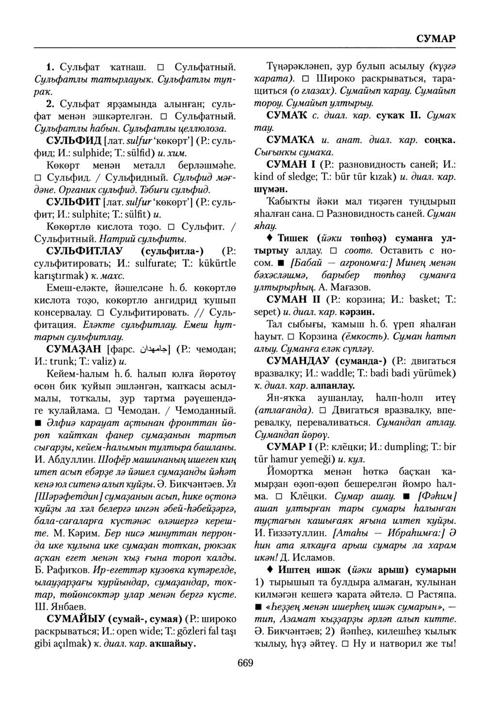 Башҡорт теленең академик һүҙлеге. Том VII