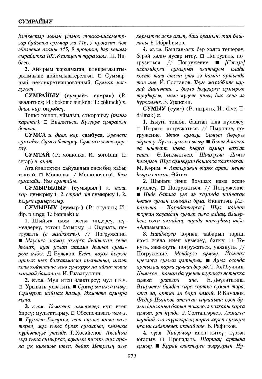 Башҡорт теленең академик һүҙлеге. Том VII