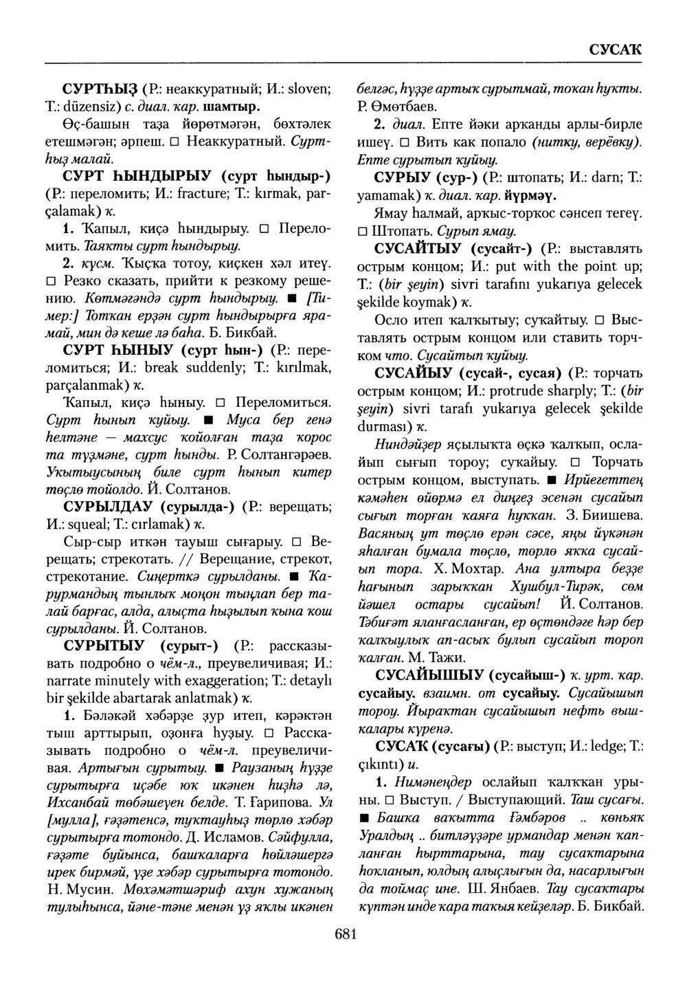 Башҡорт теленең академик һүҙлеге. Том VII