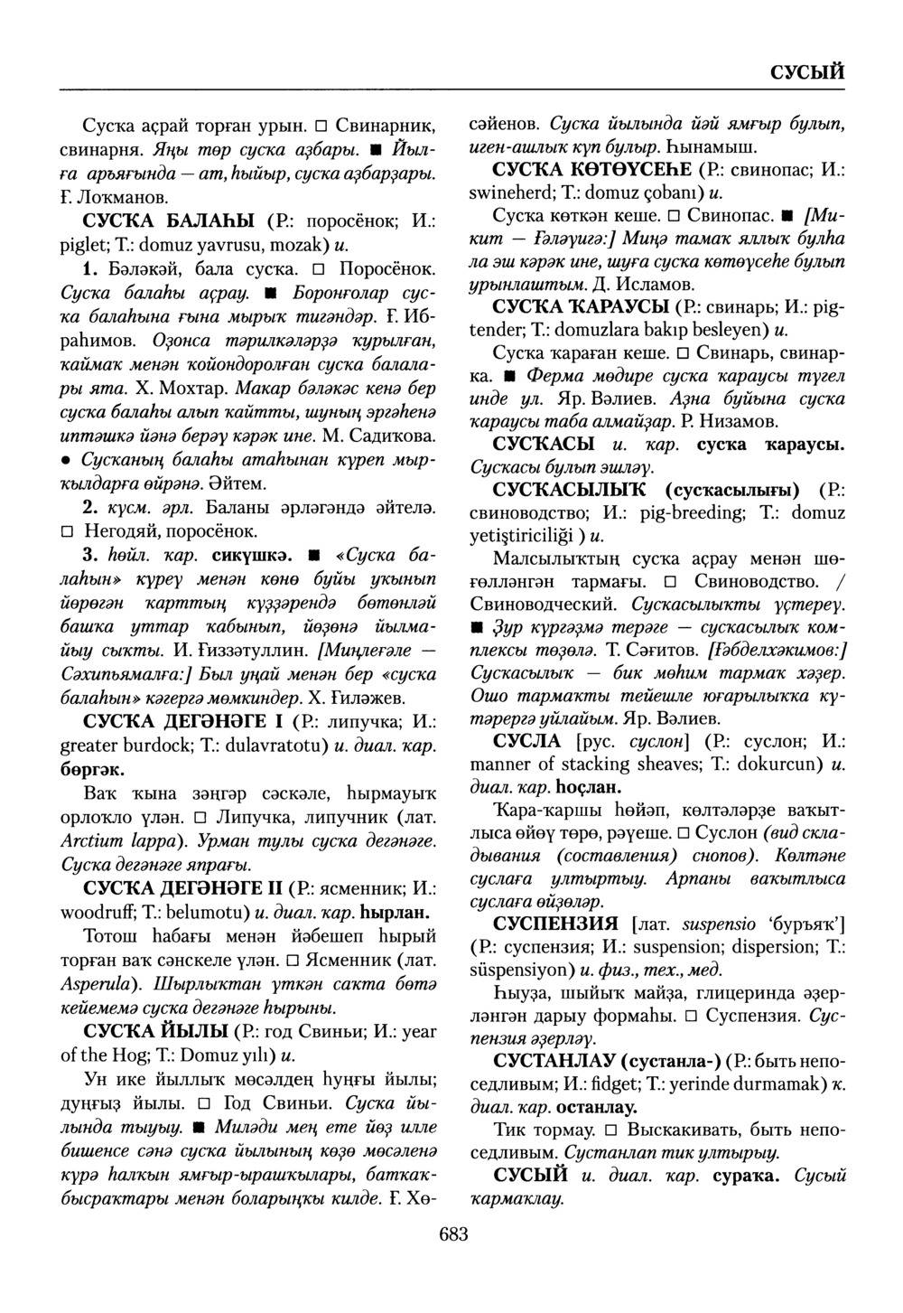 Башҡорт теленең академик һүҙлеге. Том VII