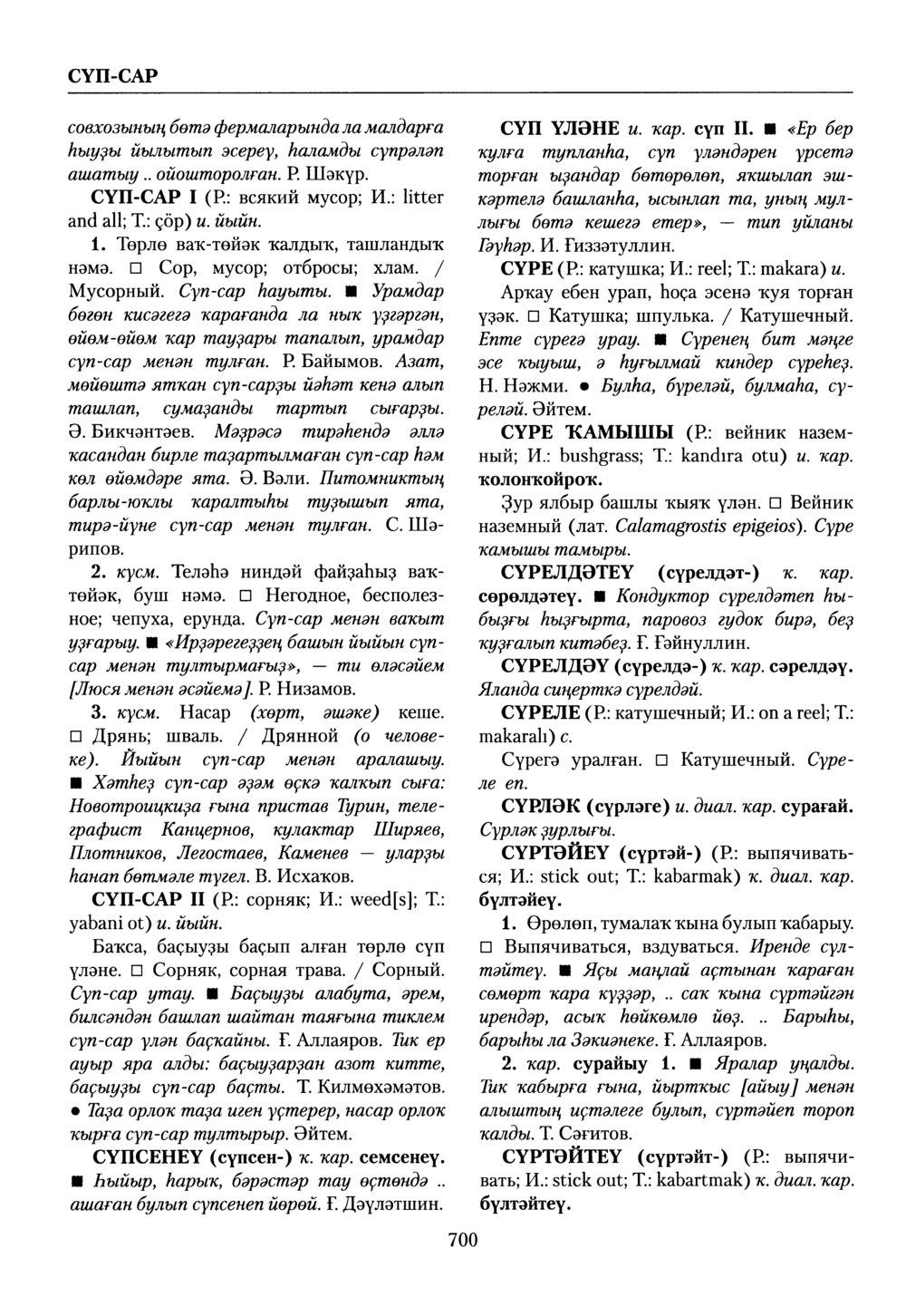Башҡорт теленең академик һүҙлеге. Том VII