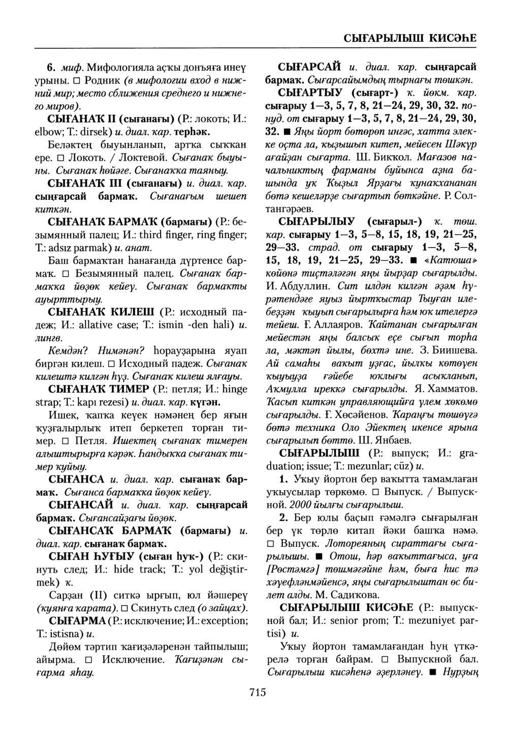 Башҡорт теленең академик һүҙлеге. Том VII