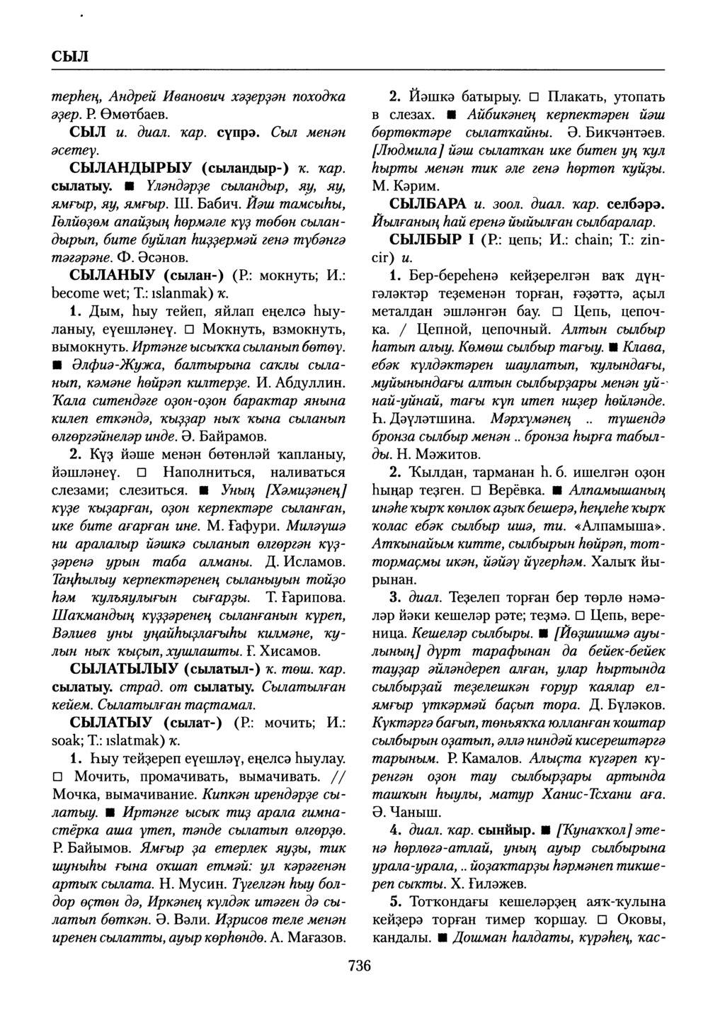 Башҡорт теленең академик һүҙлеге. Том VII