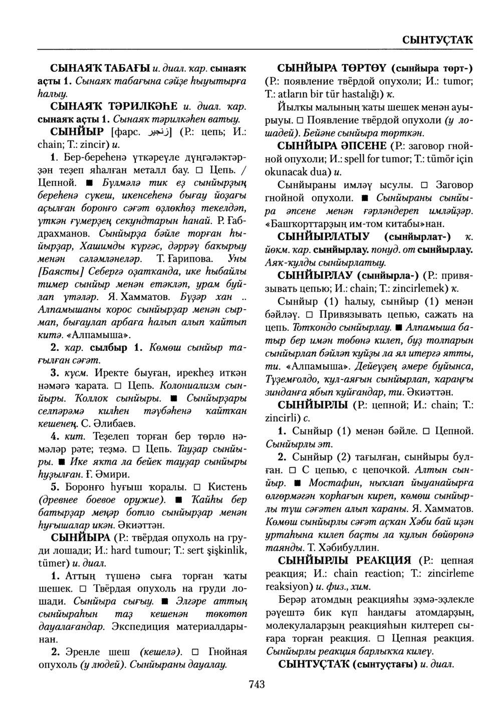Башҡорт теленең академик һүҙлеге. Том VII