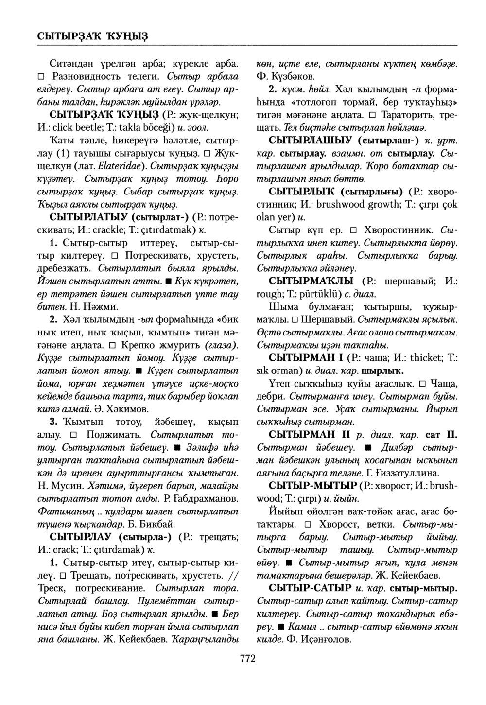 Башҡорт теленең академик һүҙлеге. Том VII