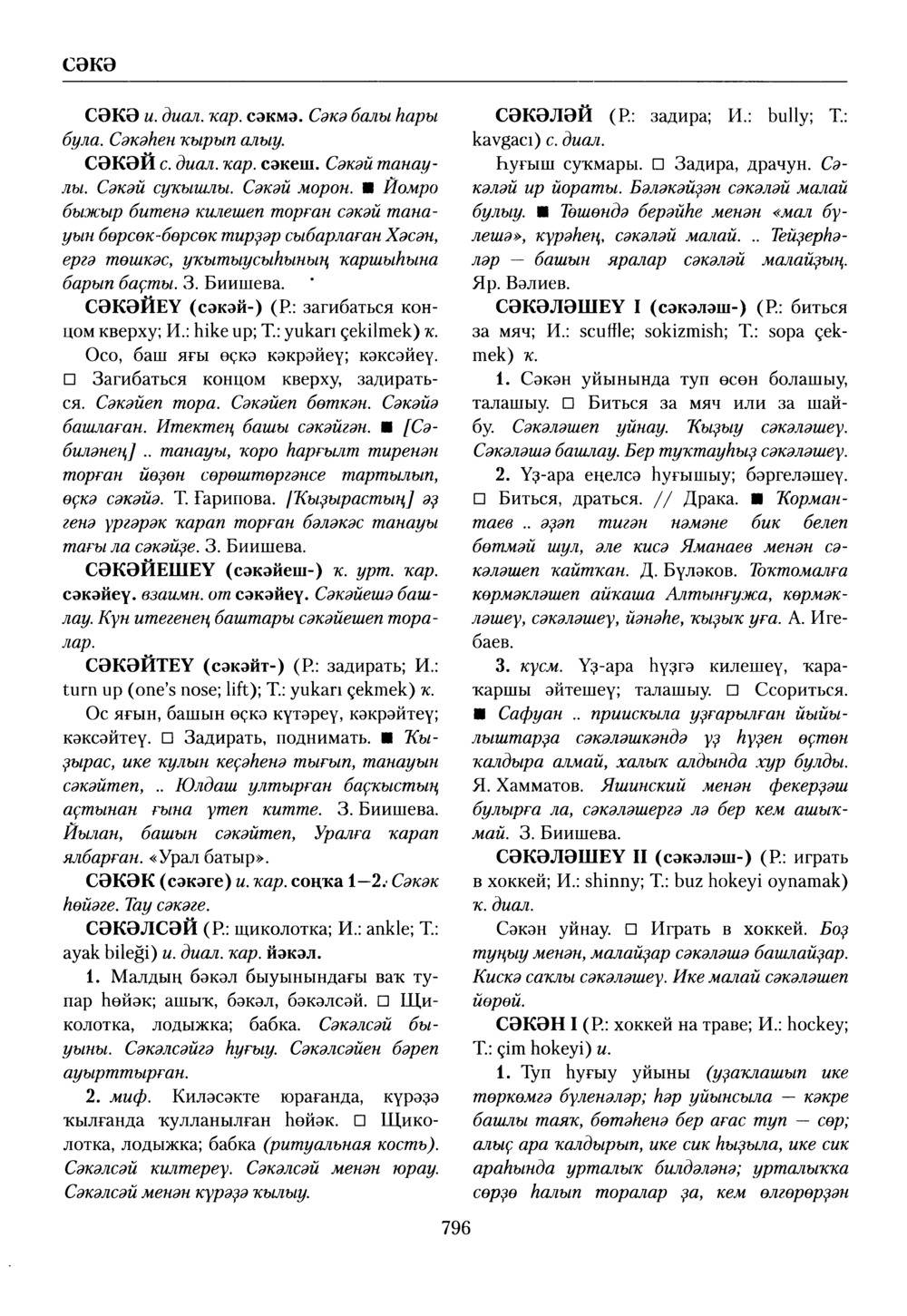 Башҡорт теленең академик һүҙлеге. Том VII