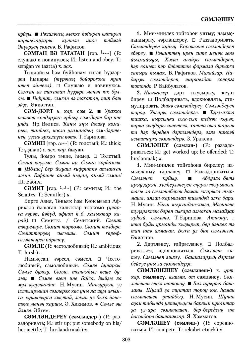 Башҡорт теленең академик һүҙлеге. Том VII