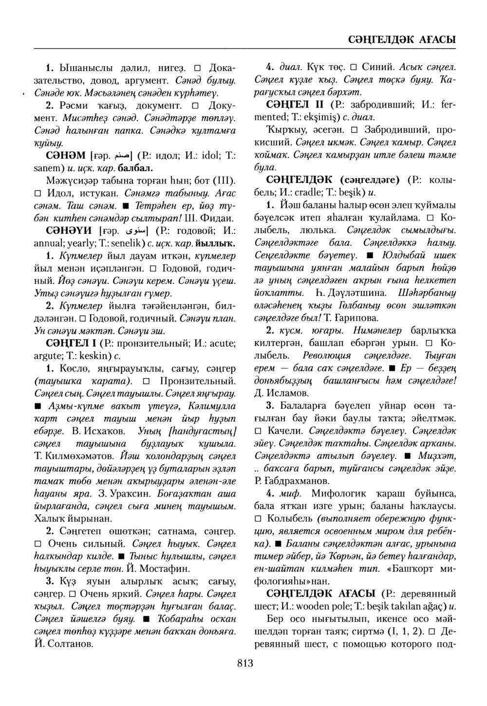 Башҡорт теленең академик һүҙлеге. Том VII