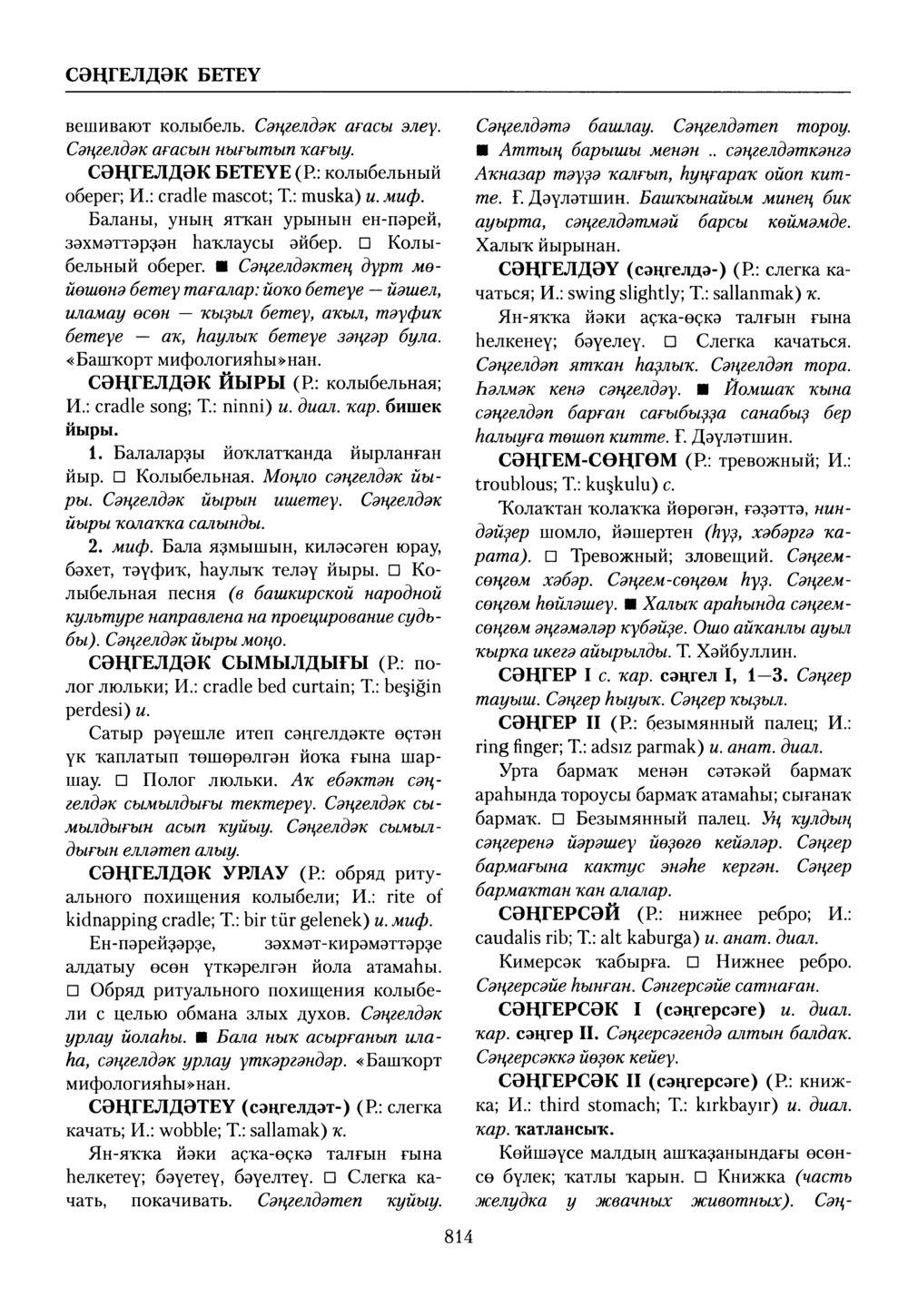 Башҡорт теленең академик һүҙлеге. Том VII