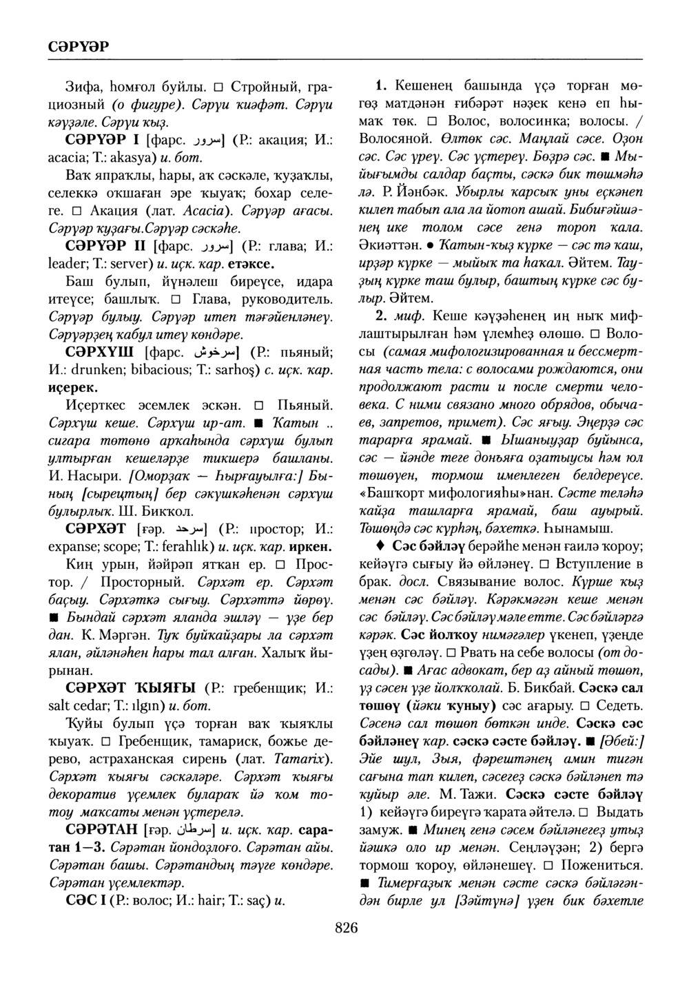 Башҡорт теленең академик һүҙлеге. Том VII