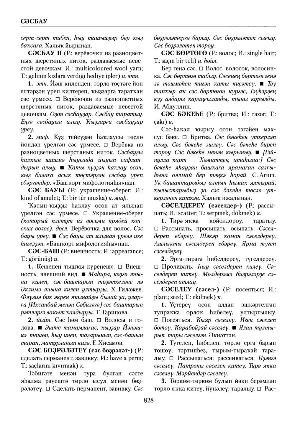 Башҡорт теленең академик һүҙлеге. Том VII