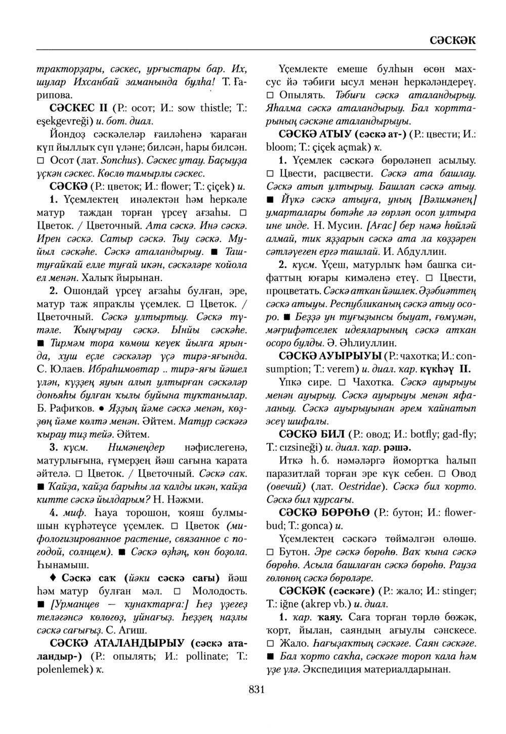 Башҡорт теленең академик һүҙлеге. Том VII