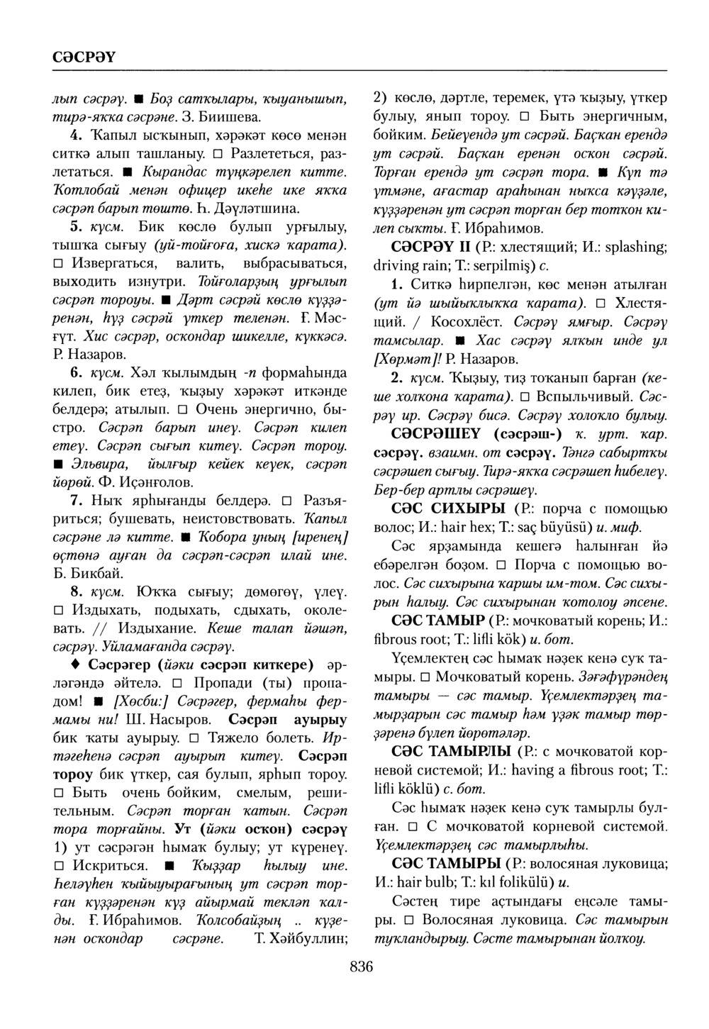 Башҡорт теленең академик һүҙлеге. Том VII