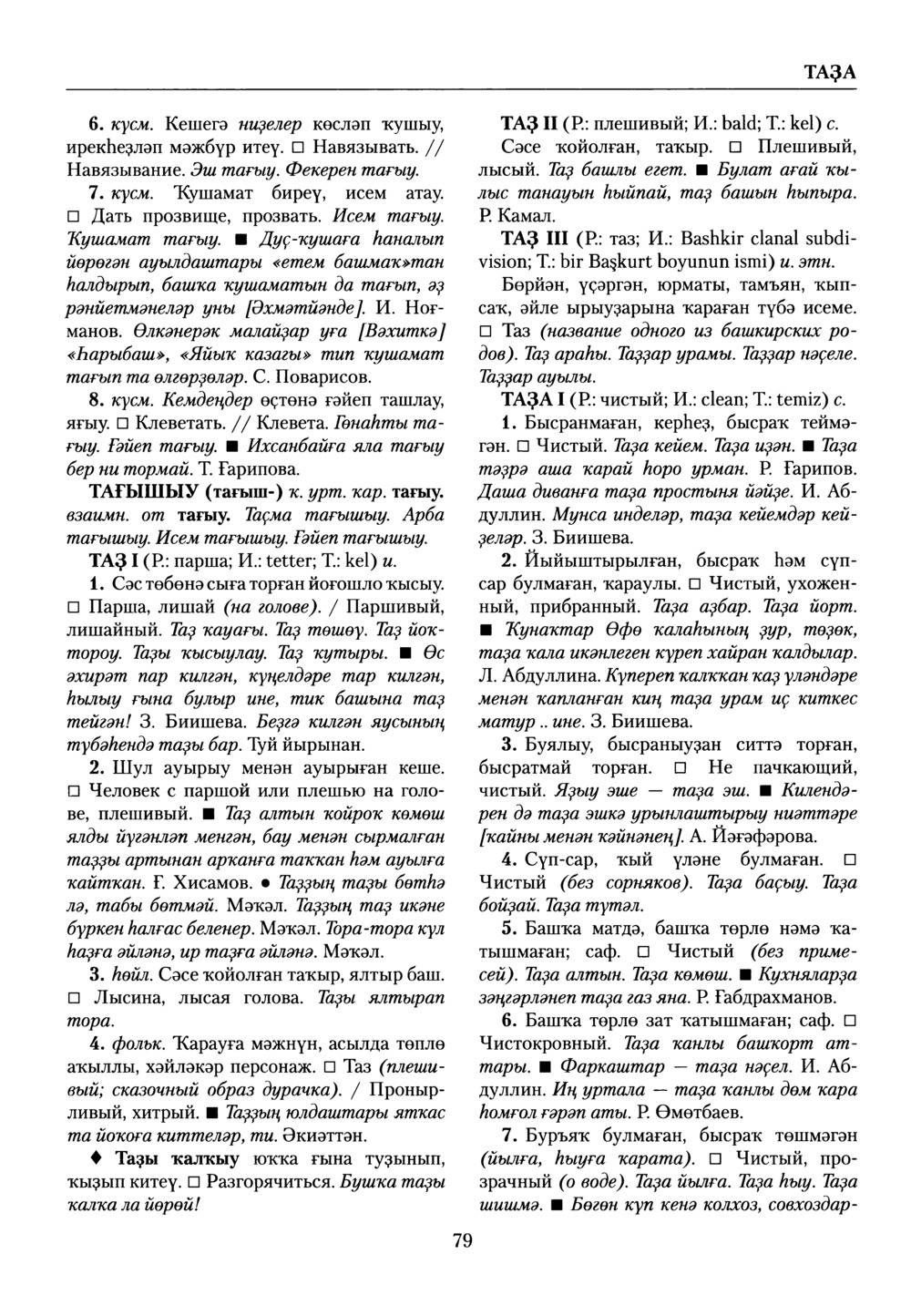 Башҡорт теленең академик һүҙлеге. Том VIII