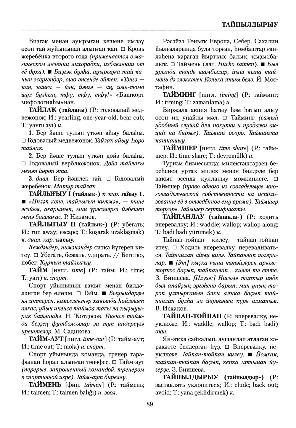 Башҡорт теленең академик һүҙлеге. Том VIII