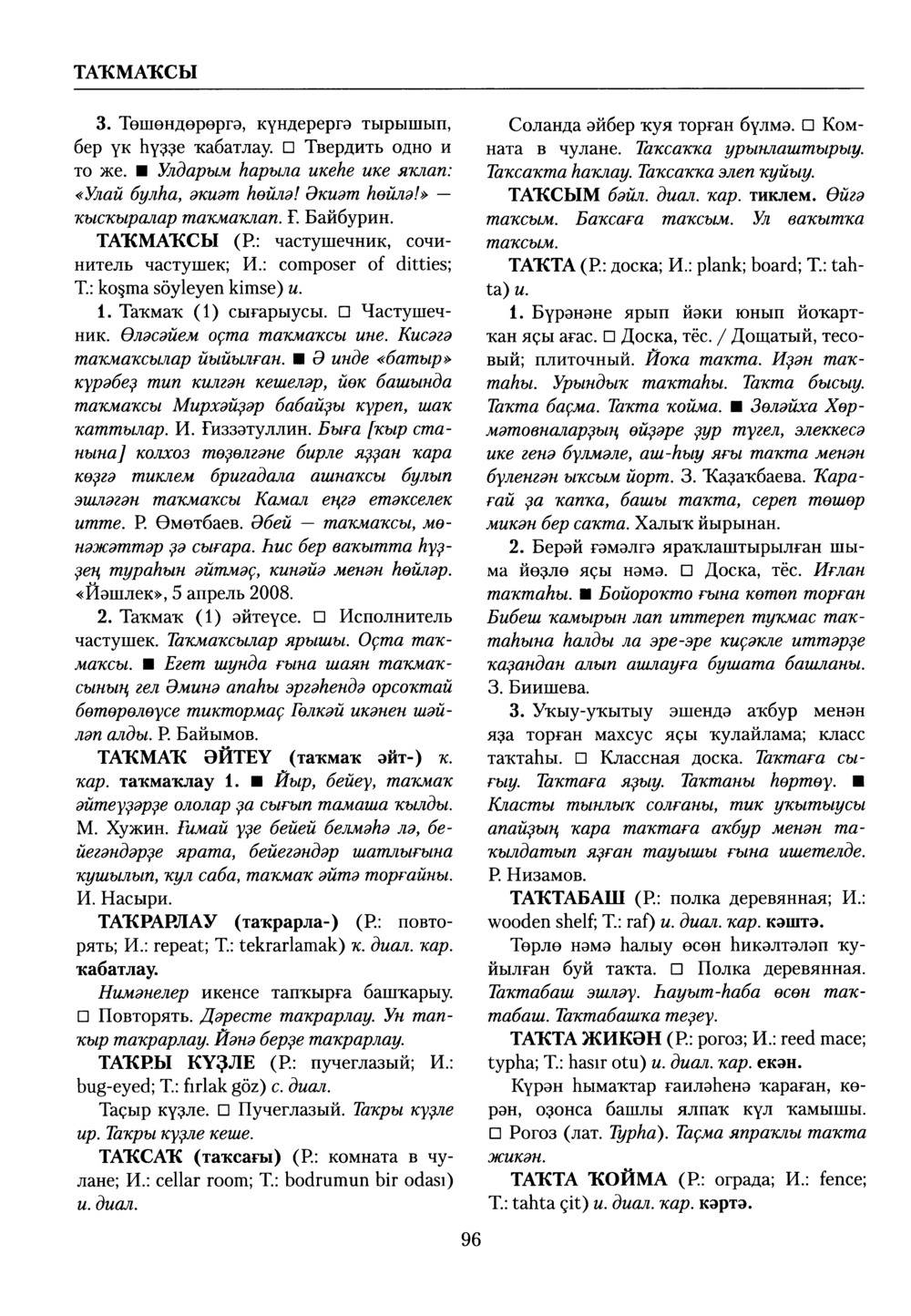 Башҡорт теленең академик һүҙлеге. Том VIII