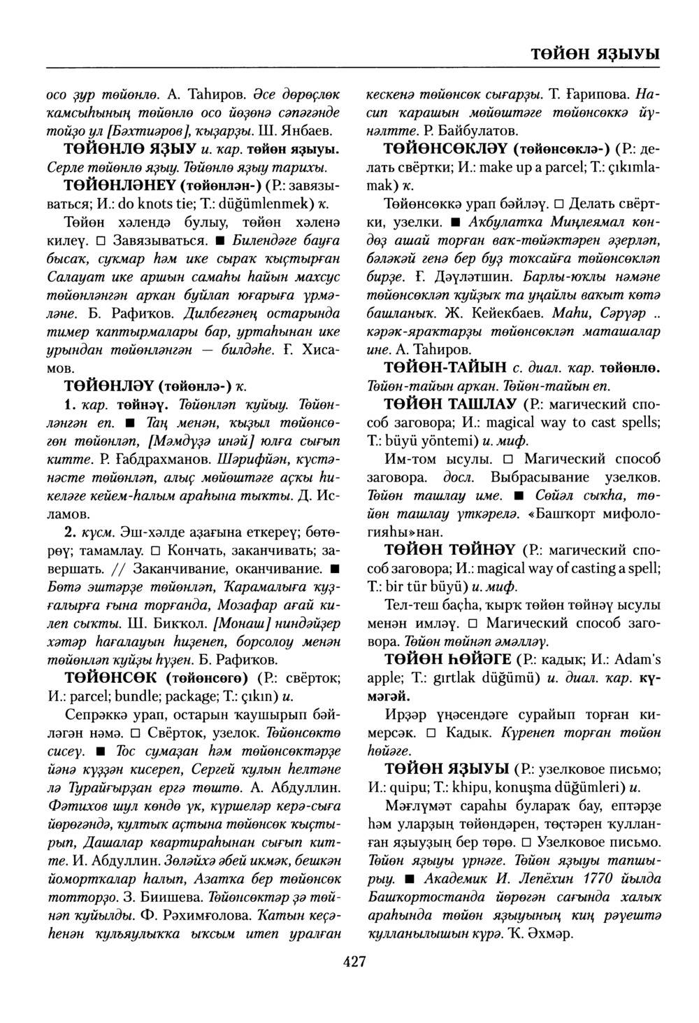 Башҡорт теленең академик һүҙлеге. Том VIII
