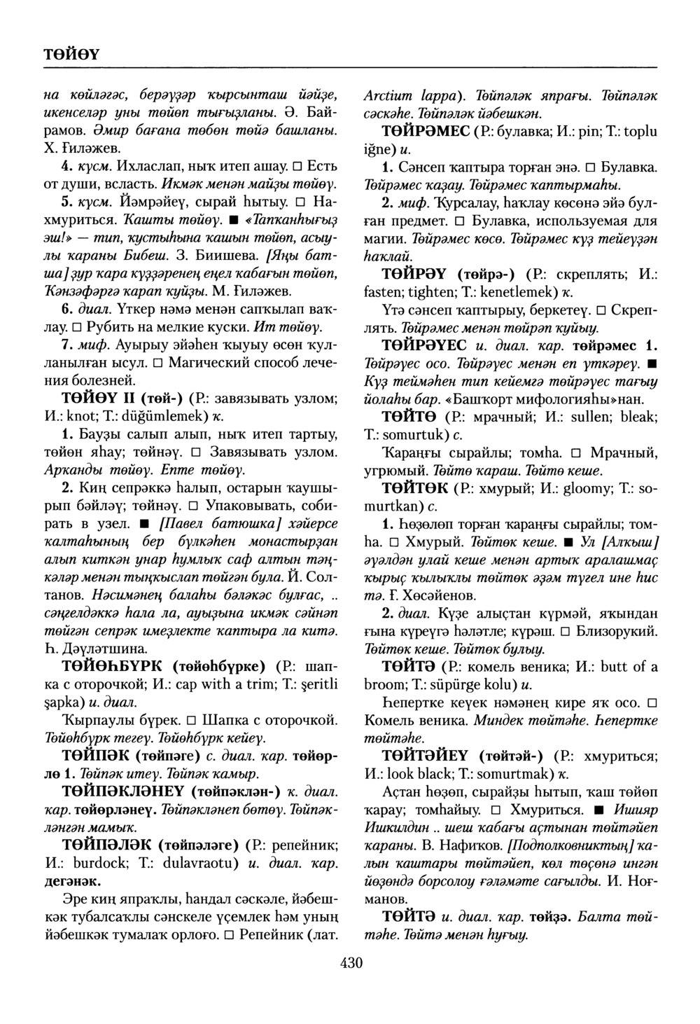 Башҡорт теленең академик һүҙлеге. Том VIII