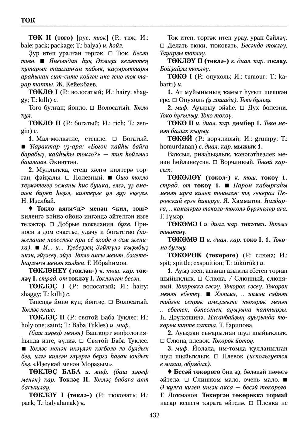 Башҡорт теленең академик һүҙлеге. Том VIII