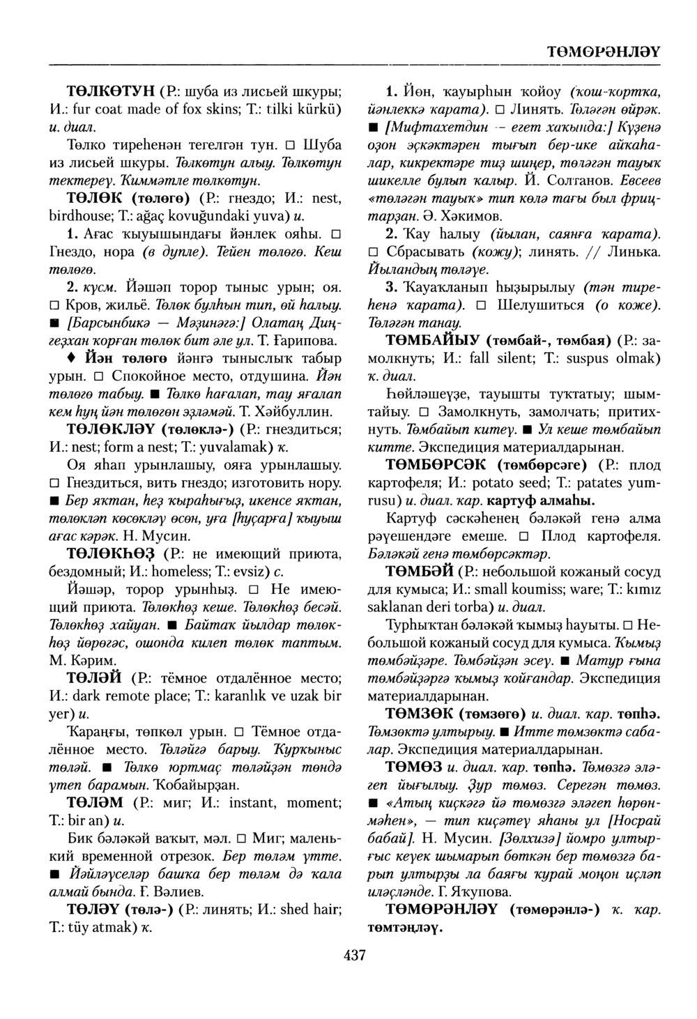 Башҡорт теленең академик һүҙлеге. Том VIII