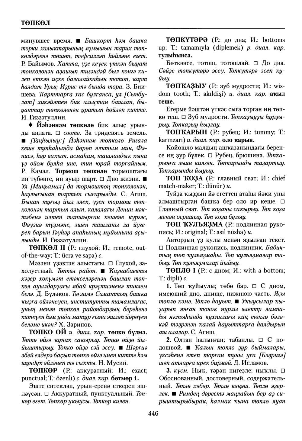 Башҡорт теленең академик һүҙлеге. Том VIII