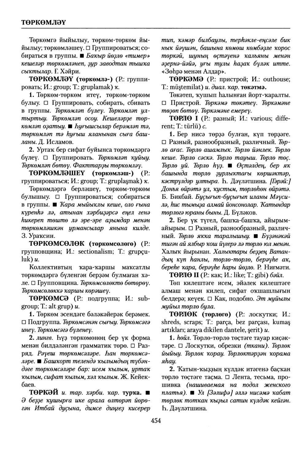Башҡорт теленең академик һүҙлеге. Том VIII