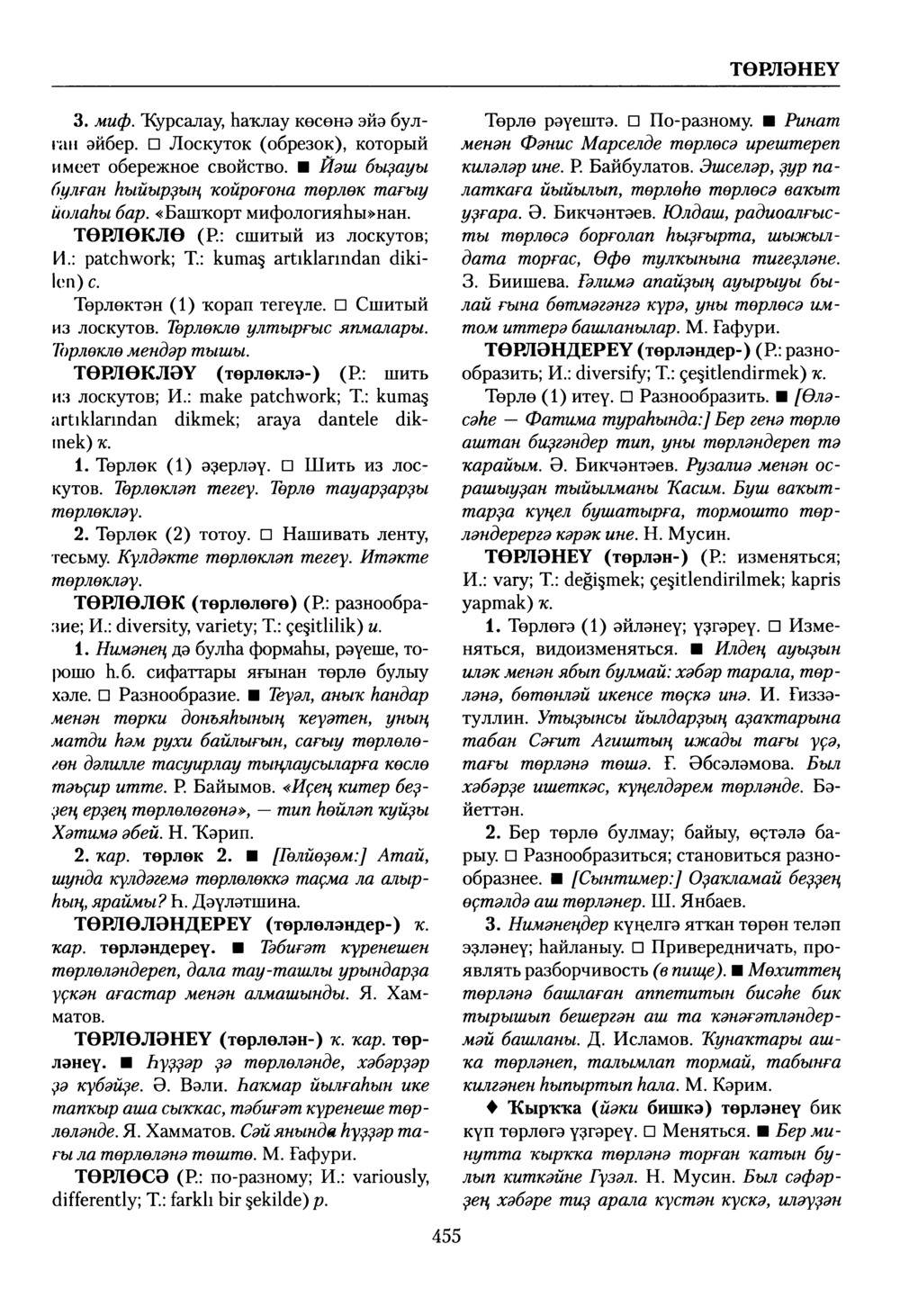 Башҡорт теленең академик һүҙлеге. Том VIII
