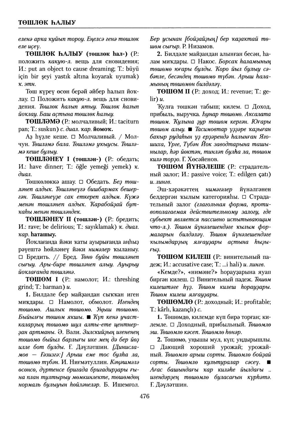 Башҡорт теленең академик һүҙлеге. Том VIII