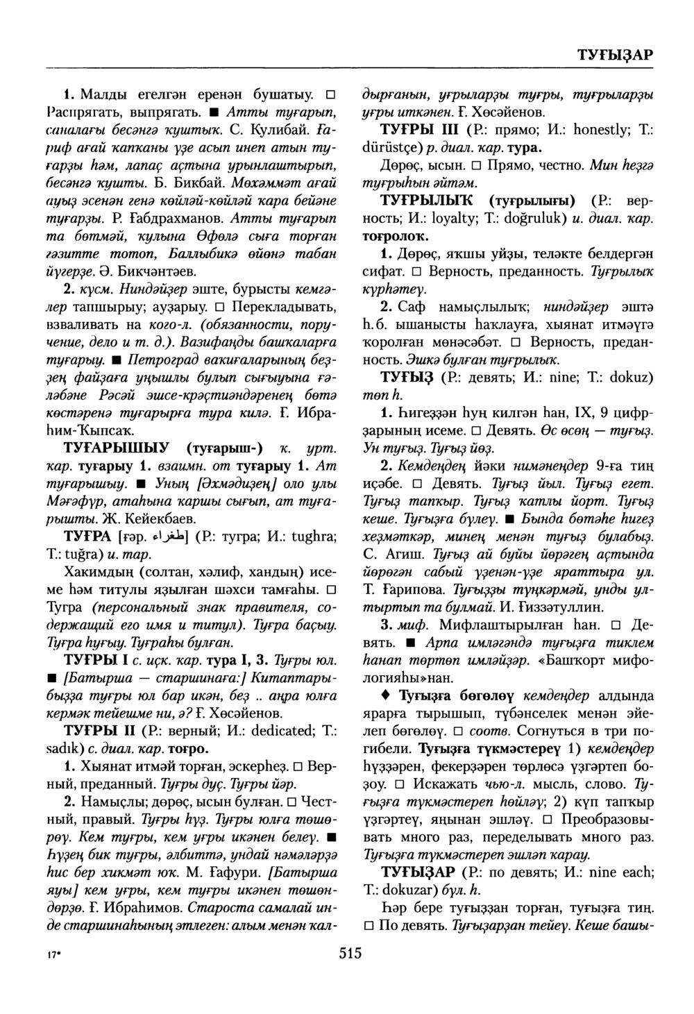 Башҡорт теленең академик һүҙлеге. Том VIII