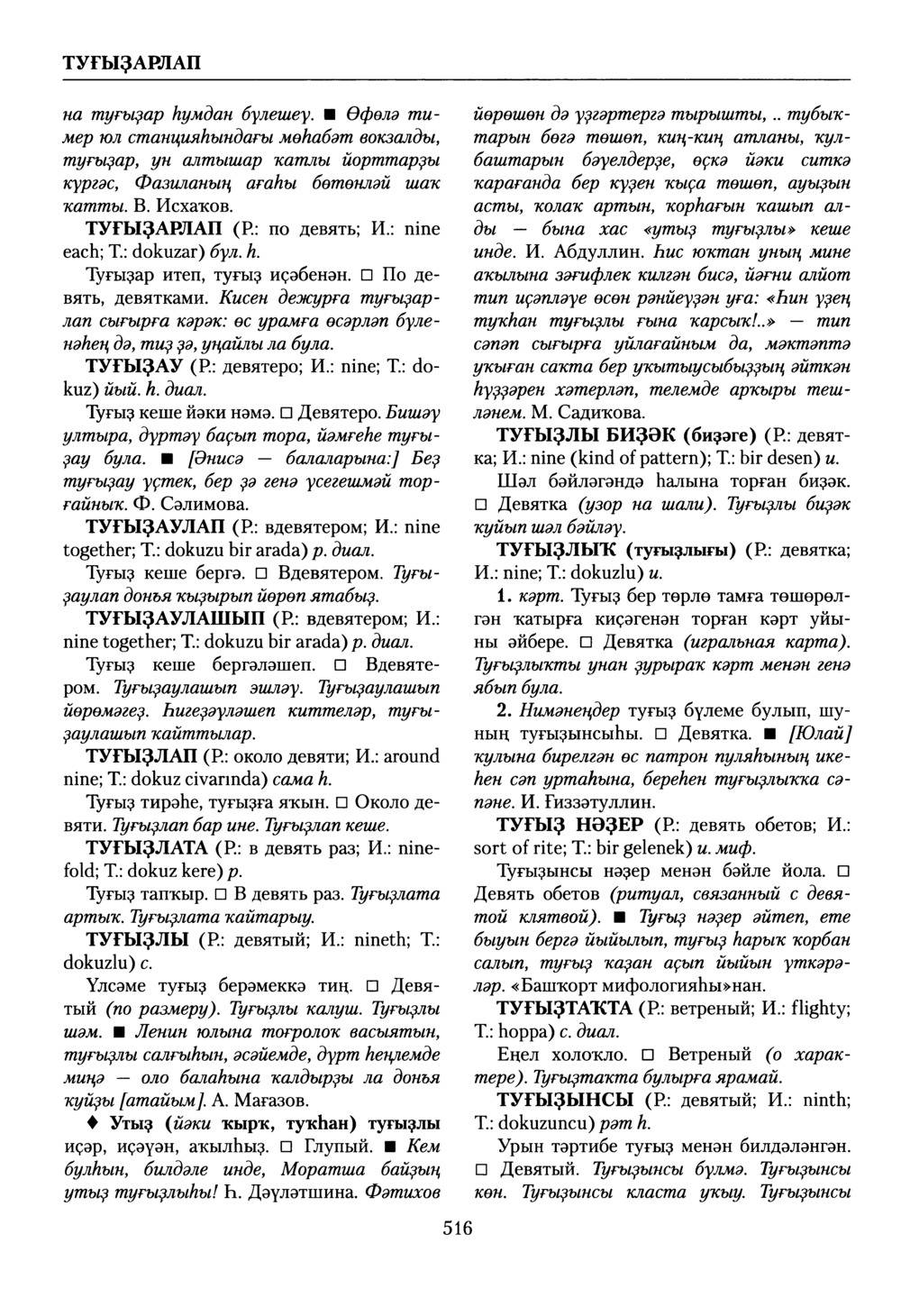 Башҡорт теленең академик һүҙлеге. Том VIII