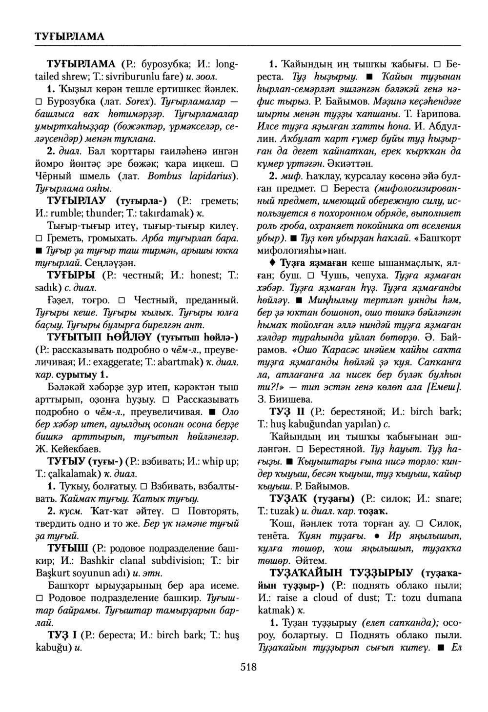 Башҡорт теленең академик һүҙлеге. Том VIII