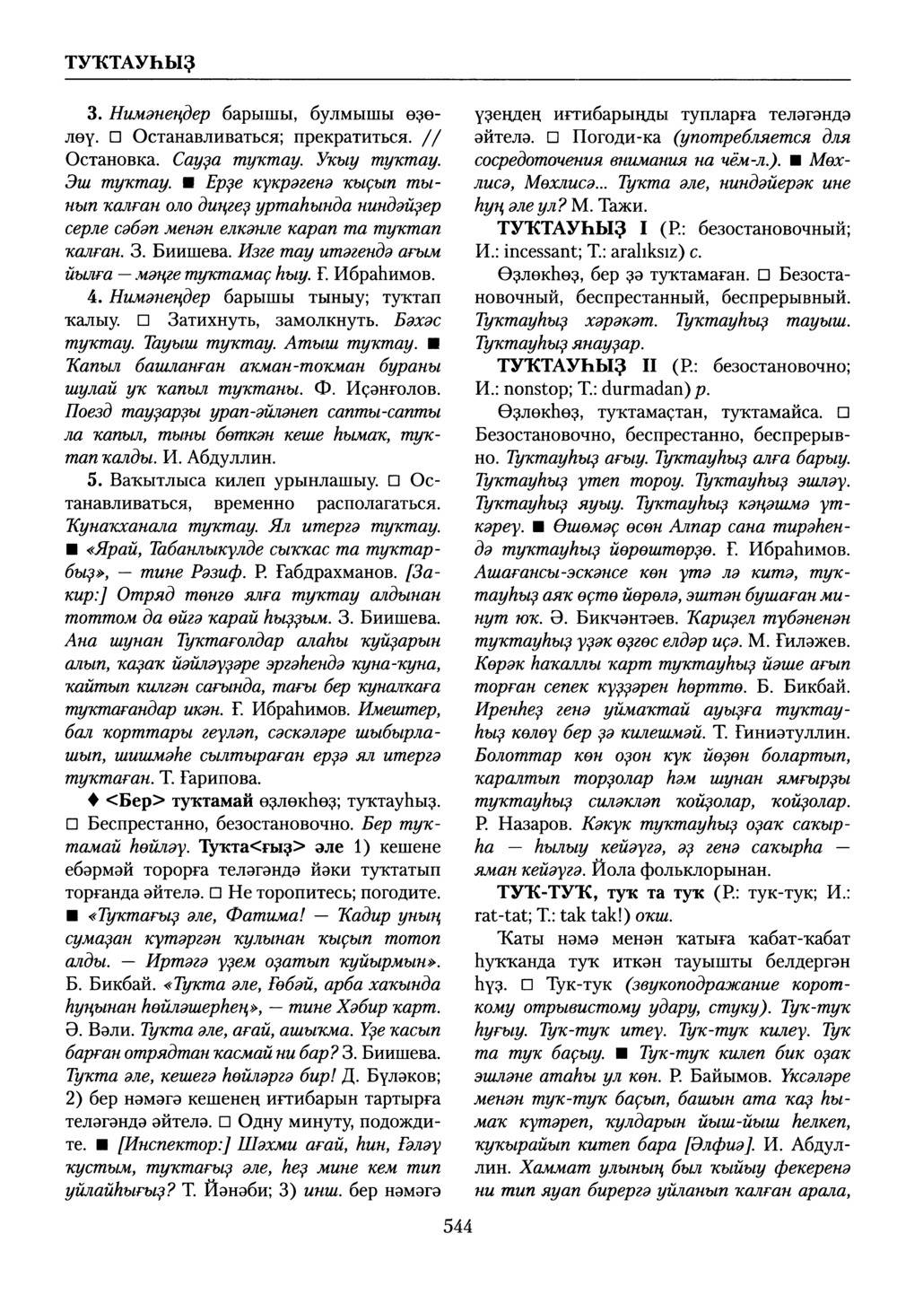 Башҡорт теленең академик һүҙлеге. Том VIII