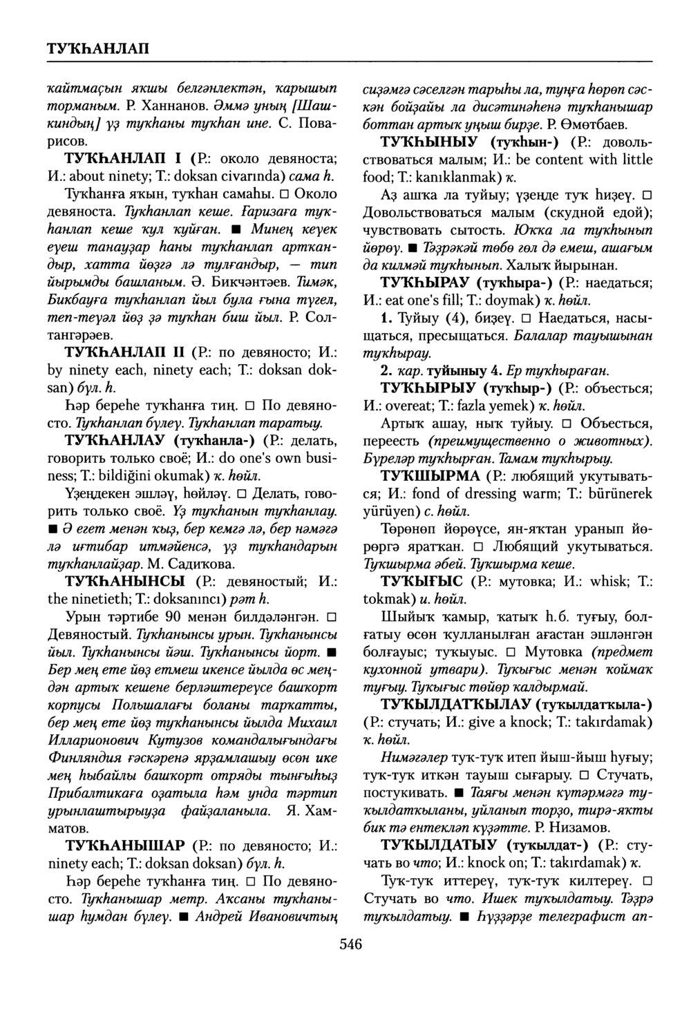 Башҡорт теленең академик һүҙлеге. Том VIII