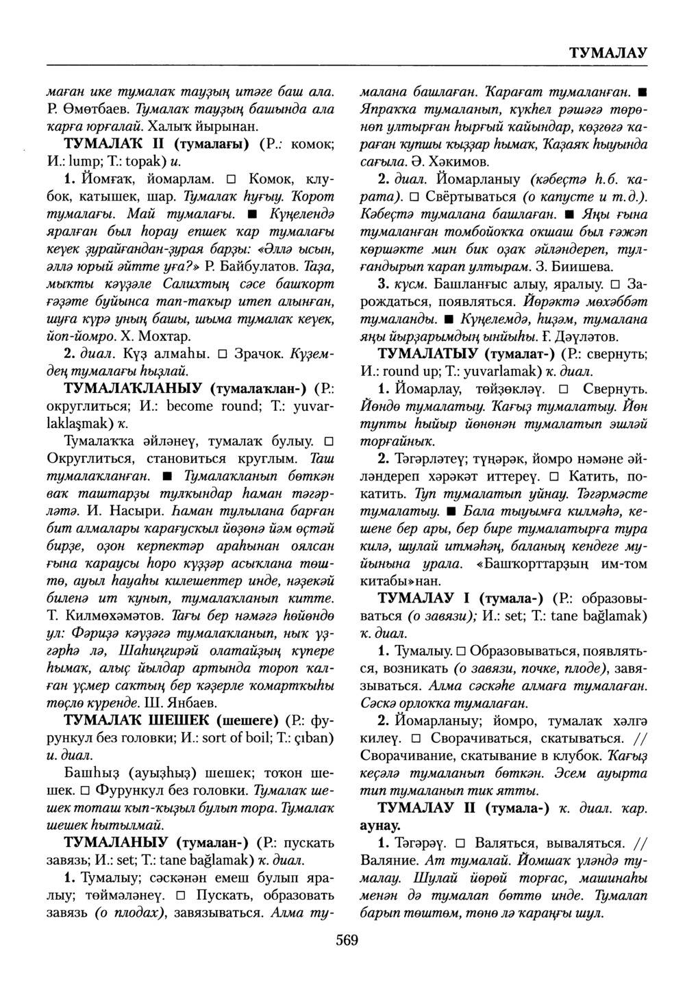 Башҡорт теленең академик һүҙлеге. Том VIII