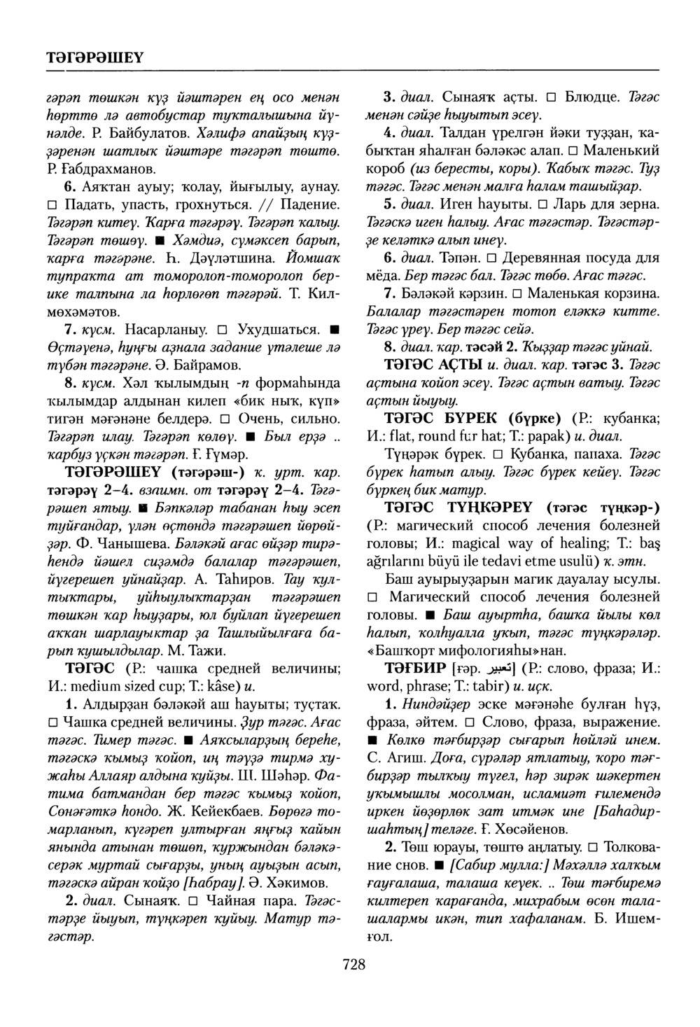 Башҡорт теленең академик һүҙлеге. Том VIII