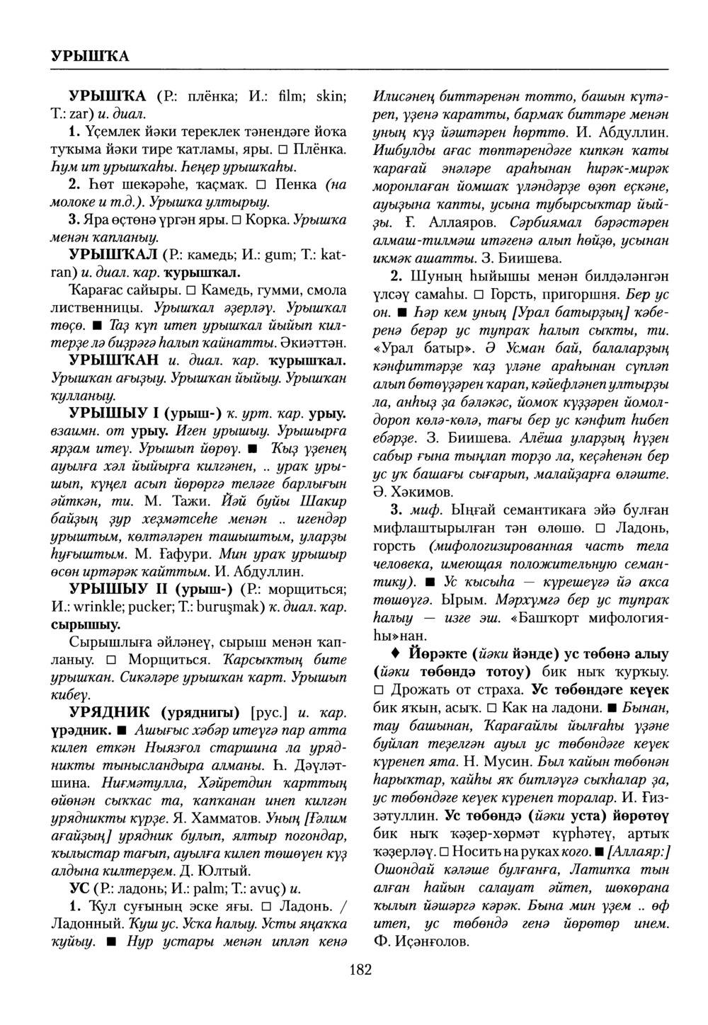 Башҡорт теленең академик һүҙлеге. Том IX