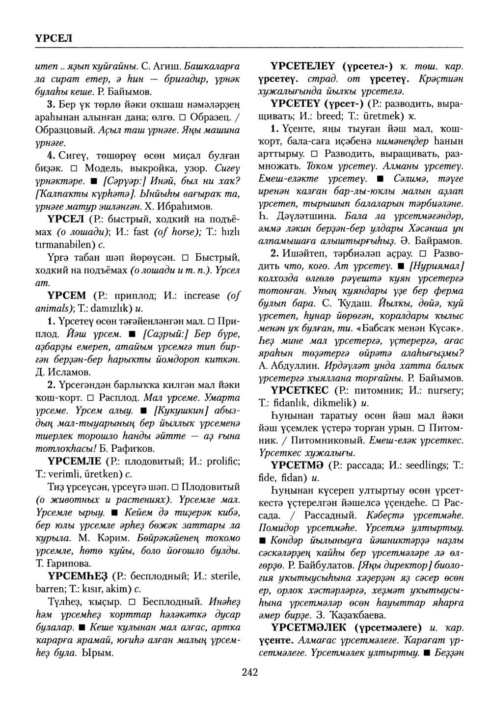 Башҡорт теленең академик һүҙлеге. Том IX