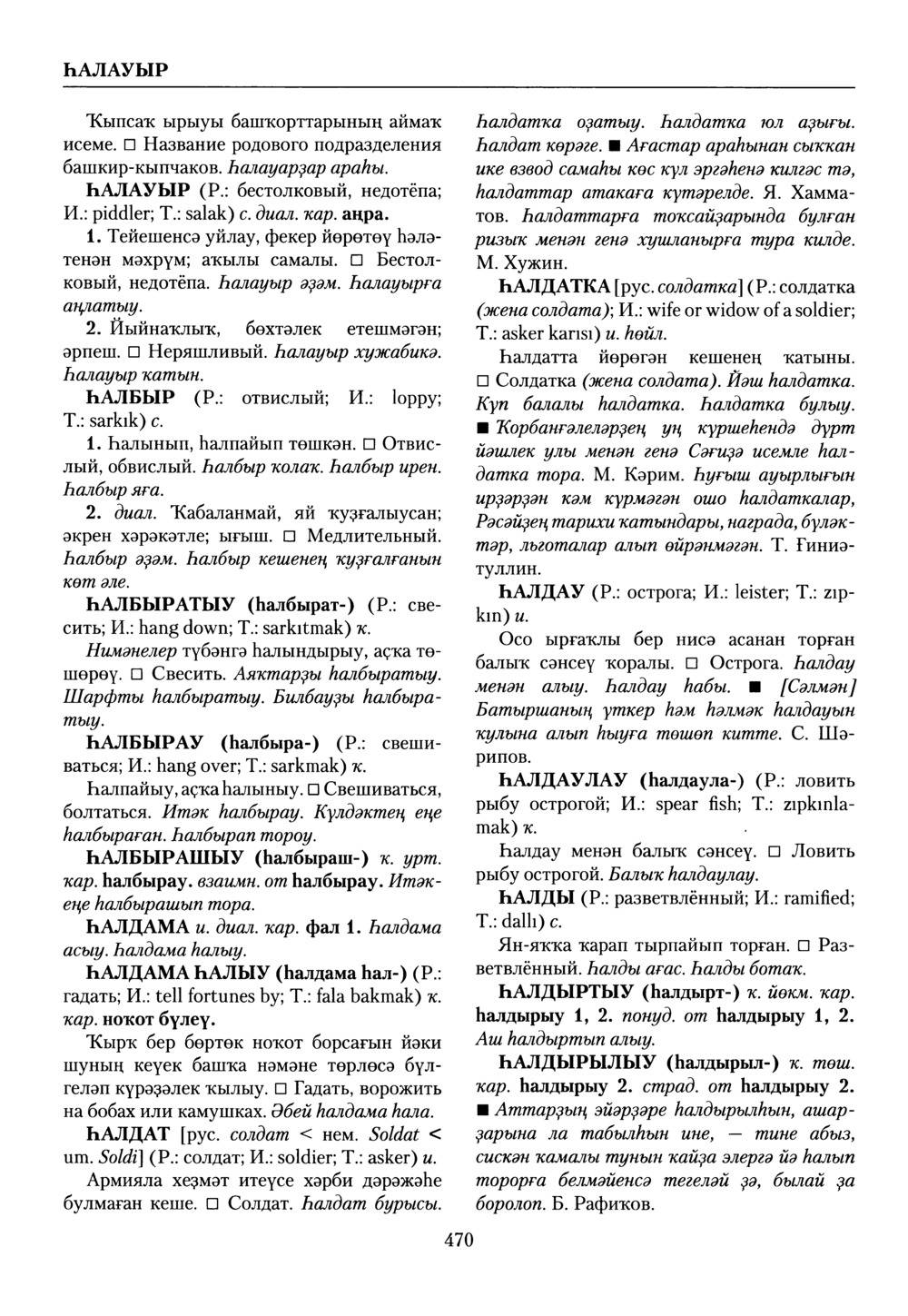 Башҡорт теленең академик һүҙлеге. Том IX