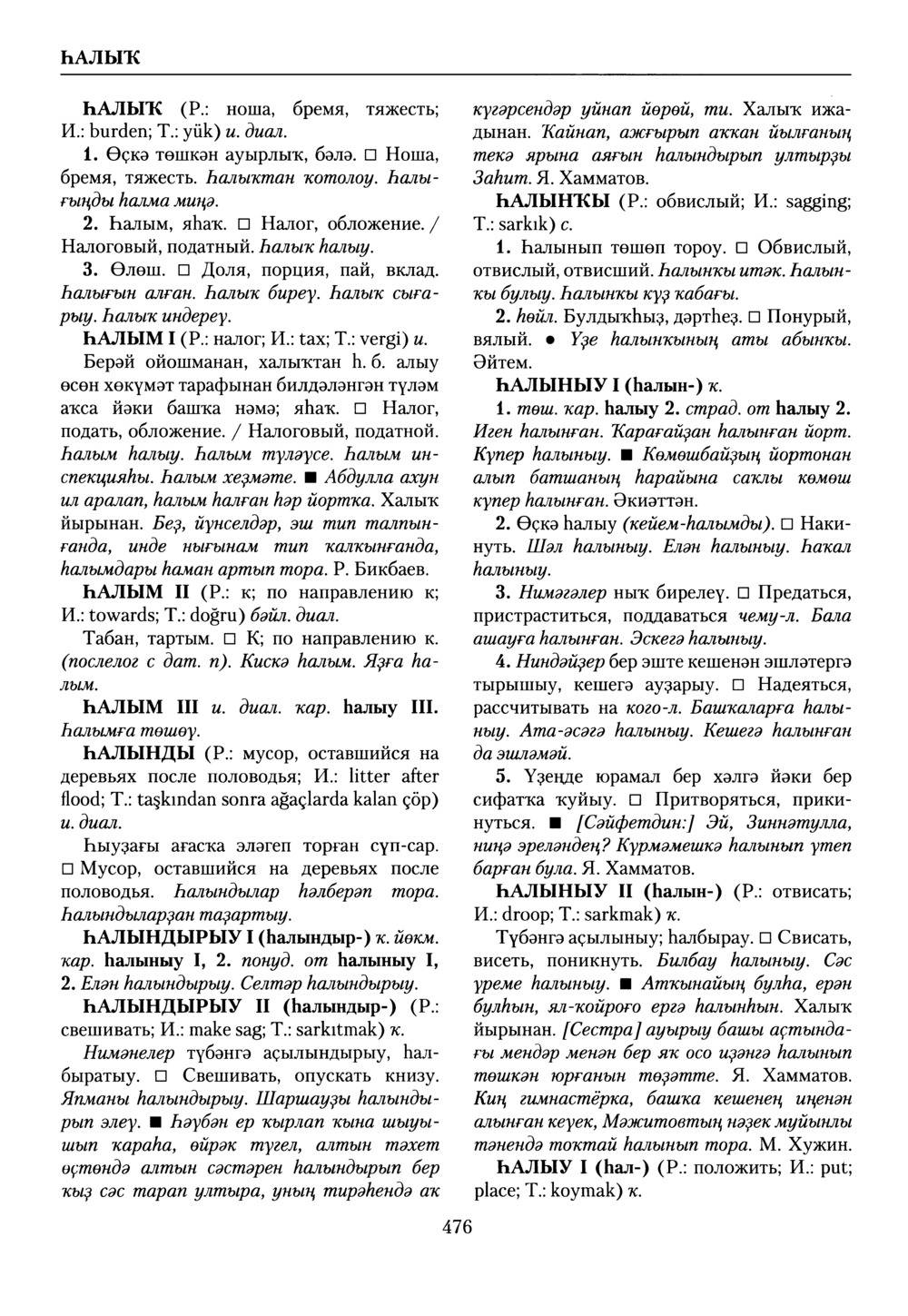 Башҡорт теленең академик һүҙлеге. Том IX