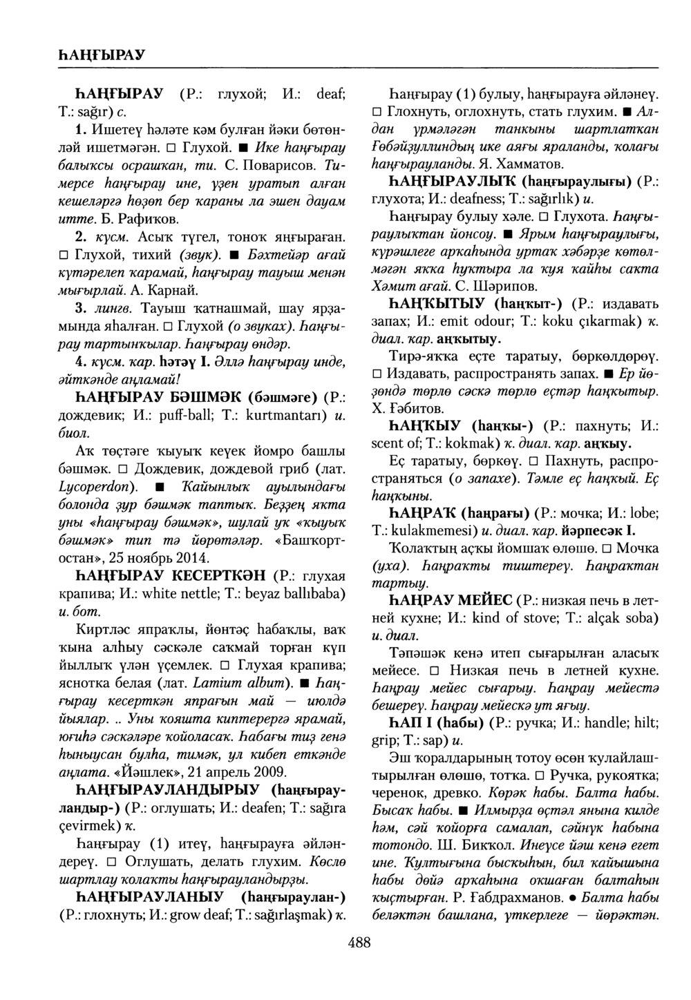 Башҡорт теленең академик һүҙлеге. Том IX