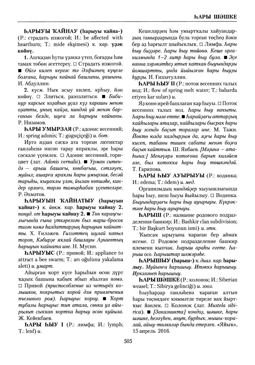 Башҡорт теленең академик һүҙлеге. Том IX