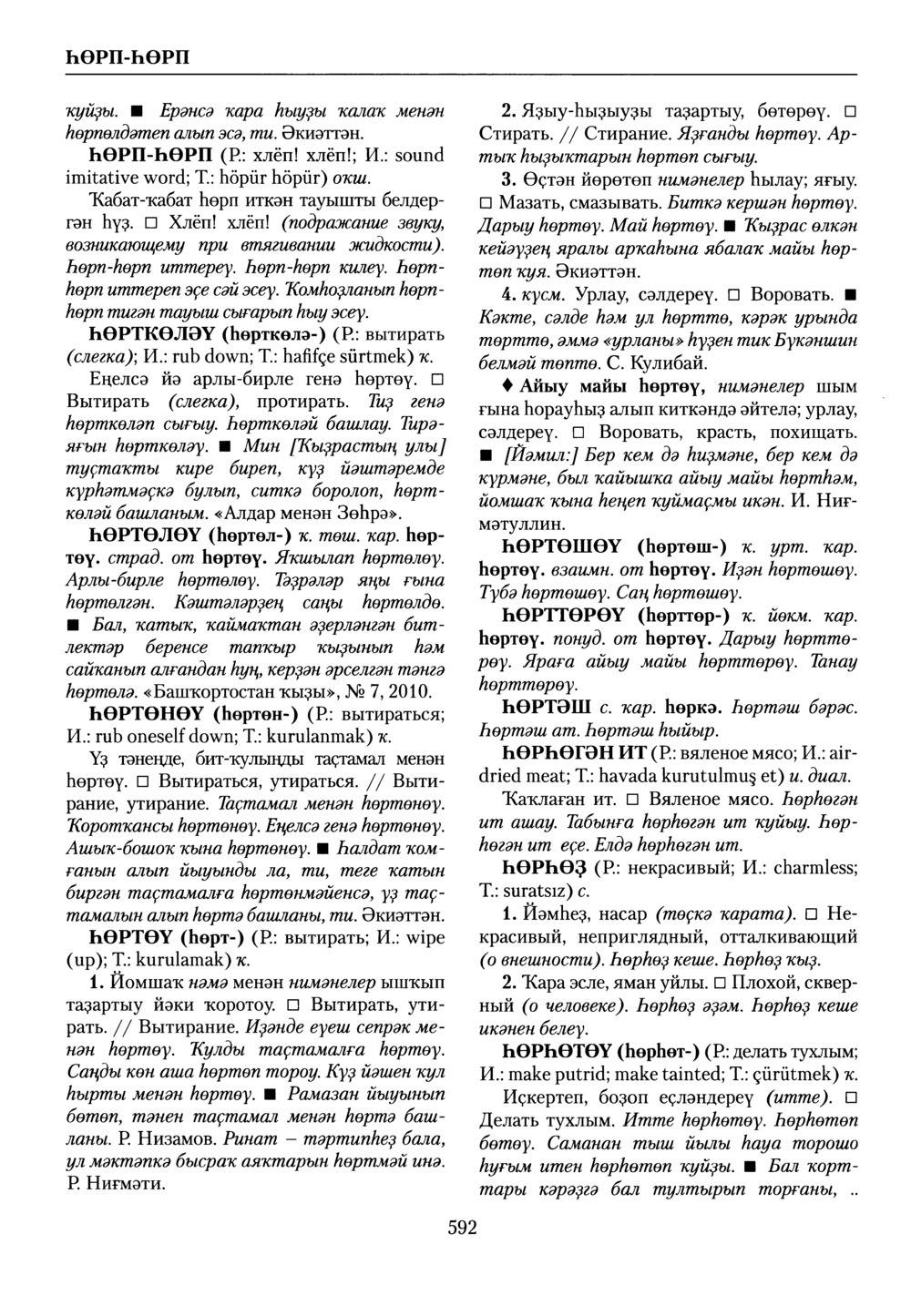 Башҡорт теленең академик һүҙлеге. Том IX